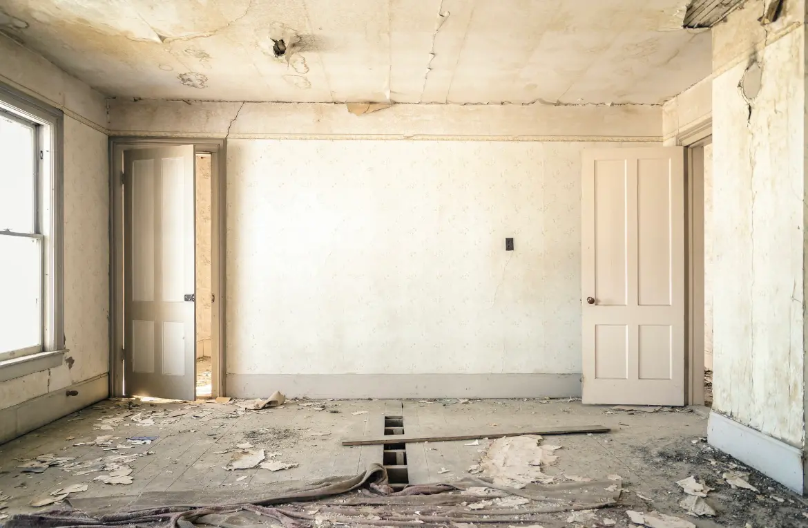 Waste disposal crew managing a cleanout project in Cottonwood Heights